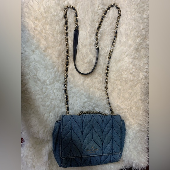 Kate Spade Briar Lane Quilted Denim Emelyn-quilted denim - Picture 3 of 5